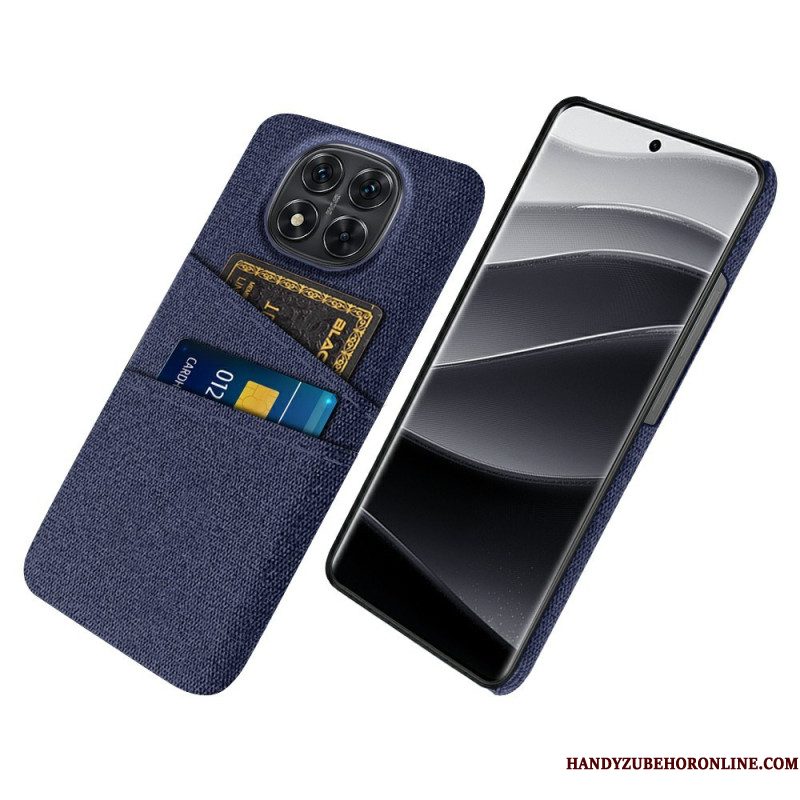 Hoesje Voor Xiaomi Redmi Note 14 Pro 5g Stoffen Kaarthouder