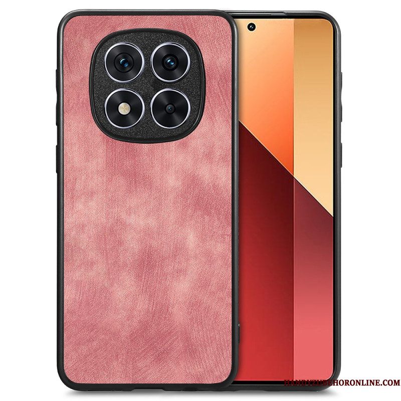 Hoesje Voor Xiaomi Redmi Note 14 Pro 5g Vintage Lederlook