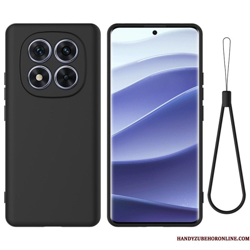 Hoesje Voor Xiaomi Redmi Note 14 Pro Plus 5g Vloeibare Siliconen Bandje