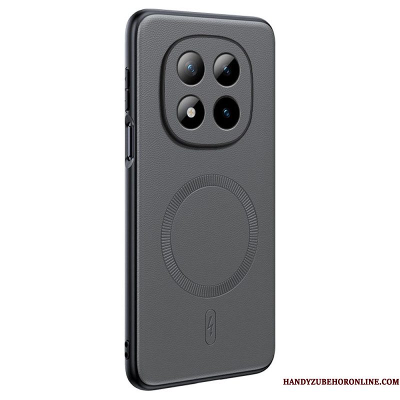 Hoesje Voor Xiaomi Redmi Note 15 Pro 5g Magnetische Premium Lederen Afwerking