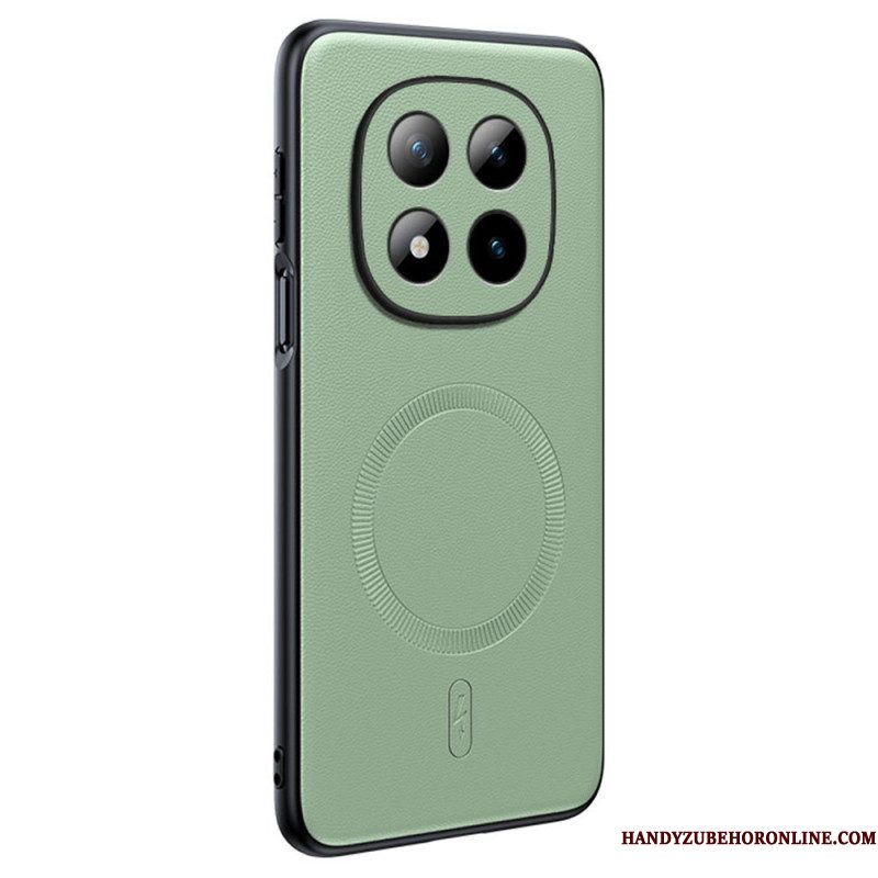 Hoesje Voor Xiaomi Redmi Note 15 Pro 5g Magnetische Premium Lederen Afwerking