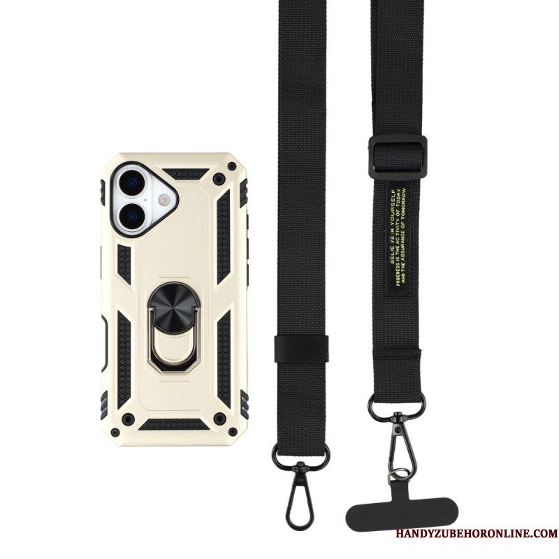 Hoesje Voor iPhone 17 Bescherming Van Militaire Kwaliteit Met Schouderriem