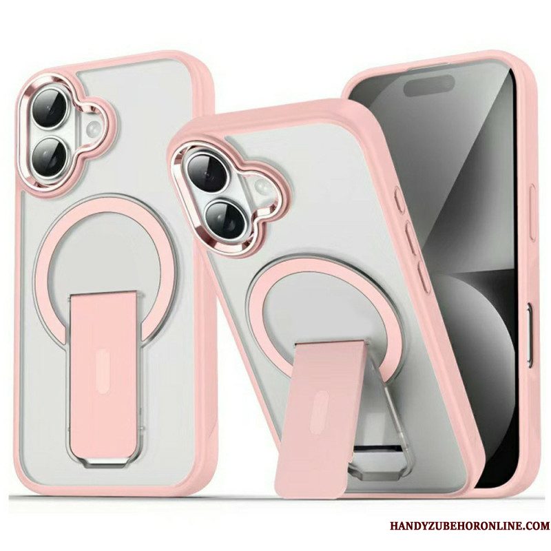 Hoesje Voor iPhone 17 Magsafe-compatibel Met Standaard