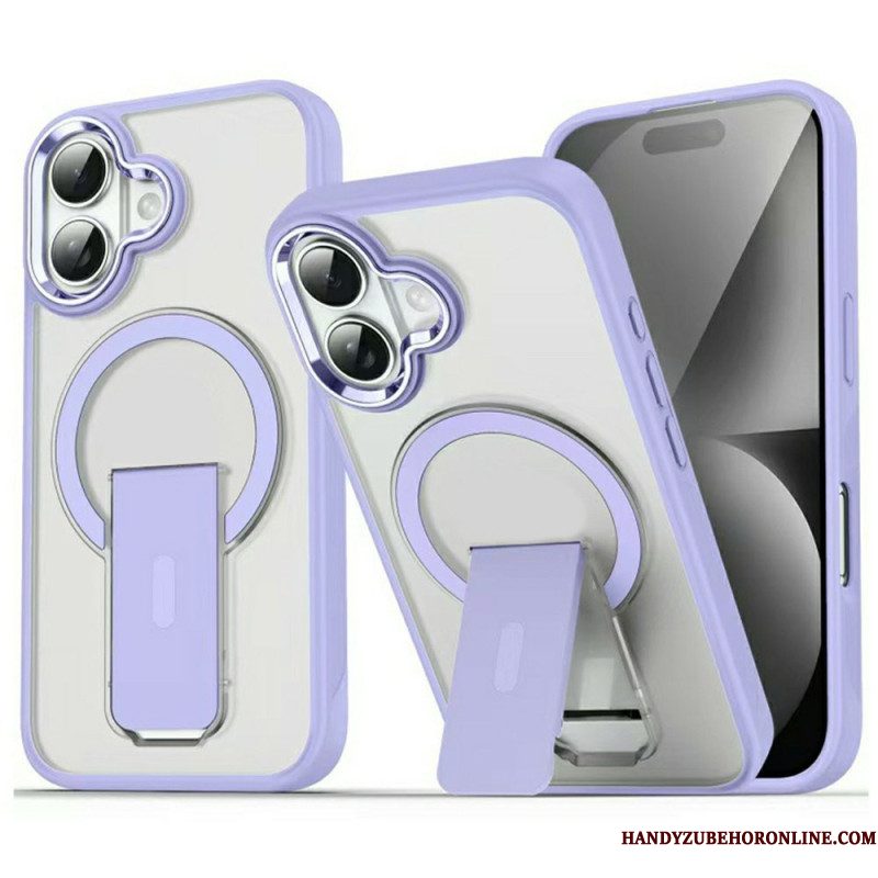 Hoesje Voor iPhone 17 Magsafe-compatibel Met Standaard