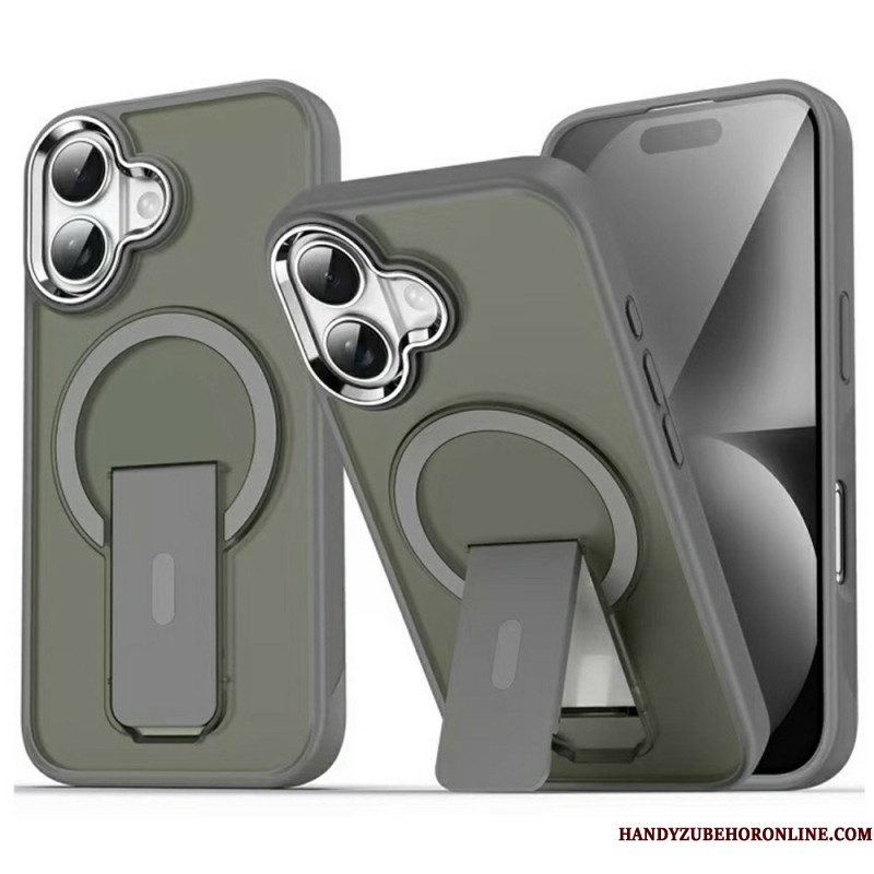 Hoesje Voor iPhone 17 Magsafe-compatibel Met Standaard