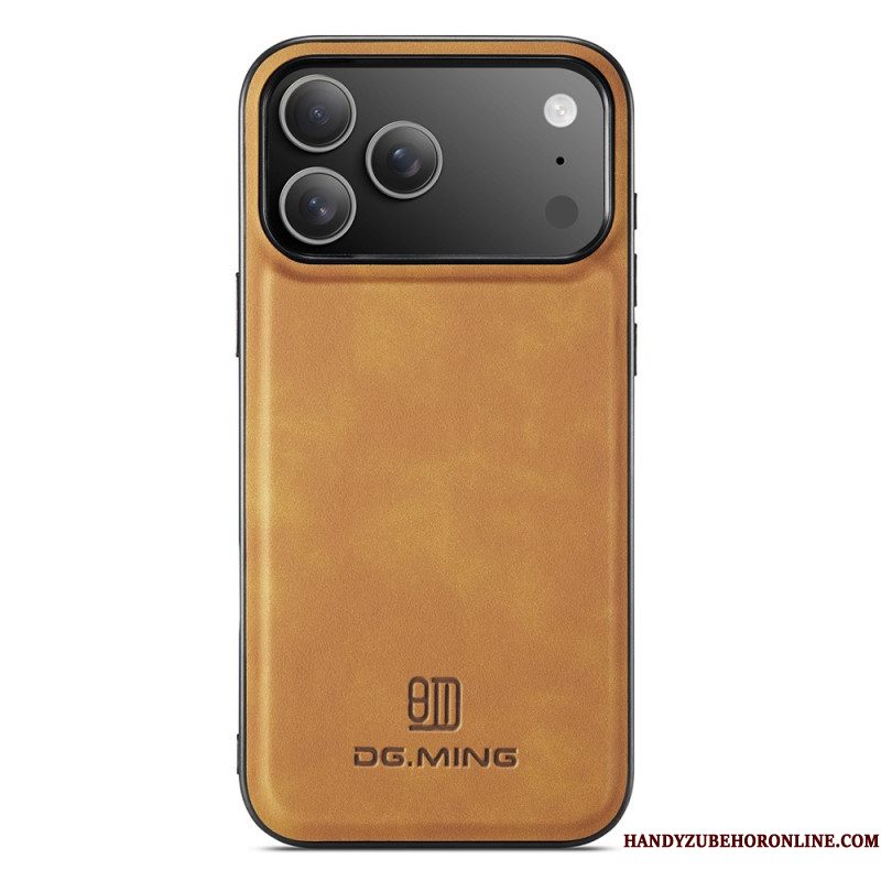 Hoesje Voor iPhone 17 Pro Dg.ming Met Leerlook