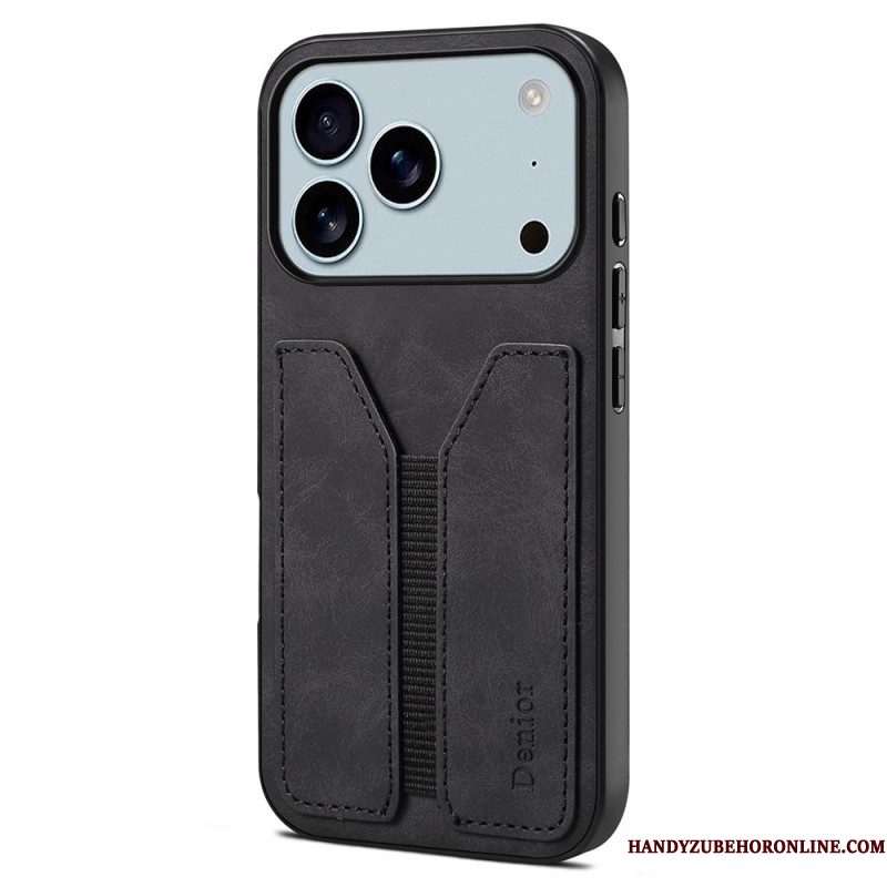 Hoesje Voor iPhone 17 Pro Max Denior Elastische Kaarthouder