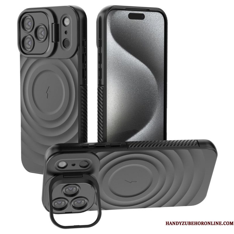 Hoesje Voor iPhone 17 Pro Max Magsafe-compatibel Golfpatroon