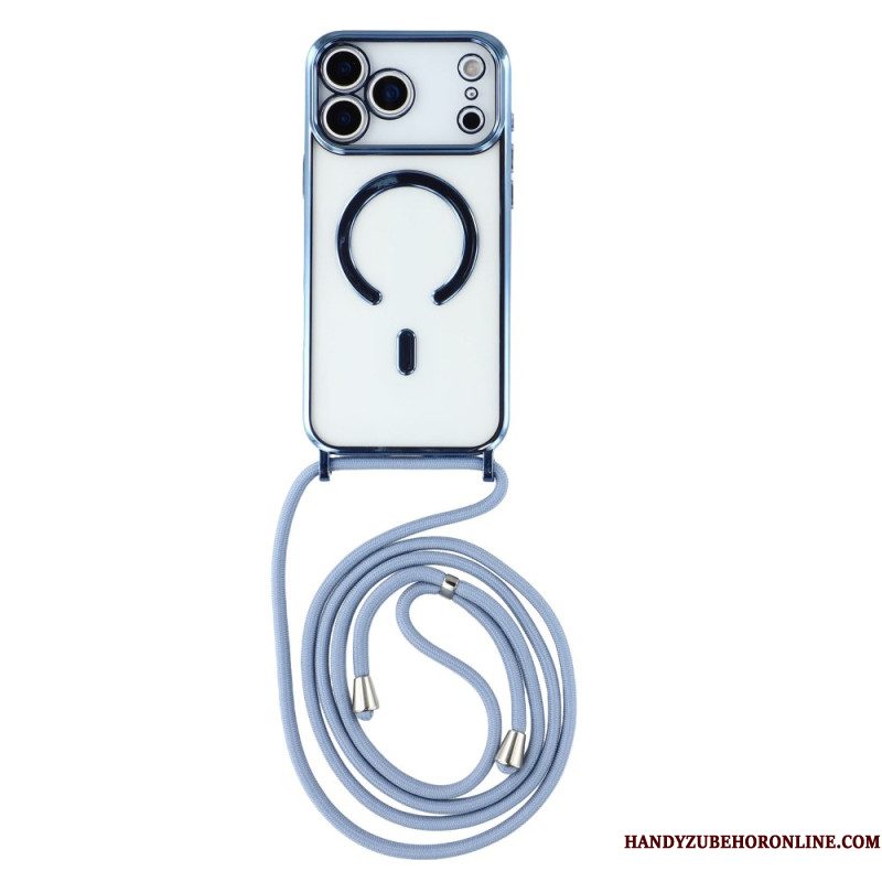 Hoesje Voor iPhone 17 Pro Max Magsafe-koord Transparant