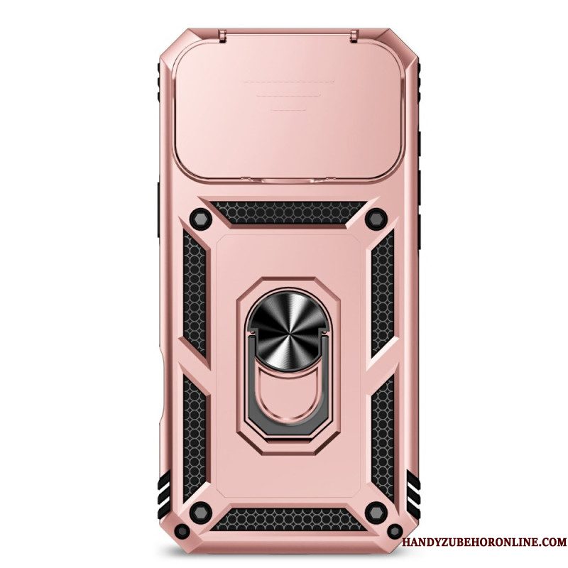 Hoesje Voor iPhone 17 Pro Robuust Met Lensbeschermer En Standaard