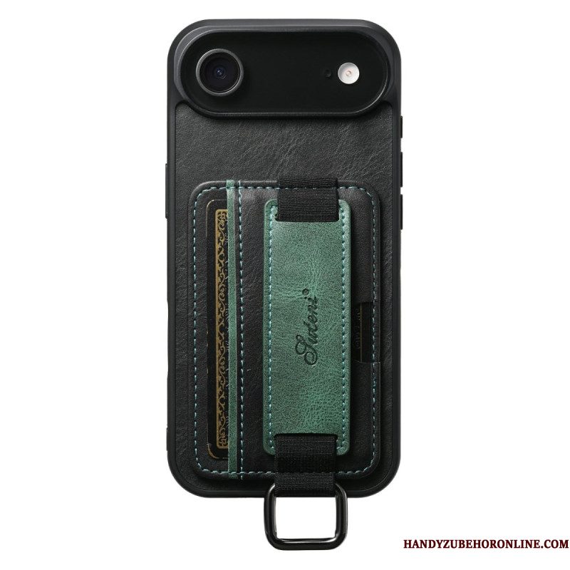 Hoesje Voor iPhone Air Kaarthouder En Riemhouder