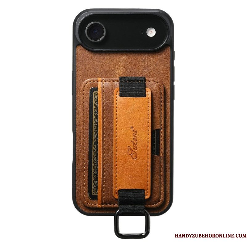 Hoesje Voor iPhone Air Kaarthouder En Riemhouder
