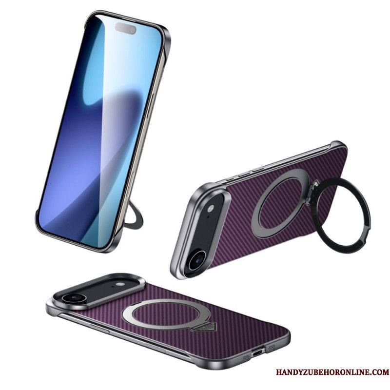 Hoesje Voor iPhone Air Magsafe Ultrafijne Koolstofvezel