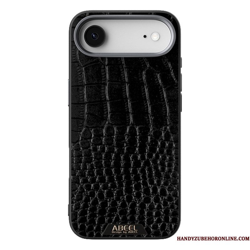 Hoesje Voor iPhone Air Magsafe-compatibel Met Krokodillenprint Abeel