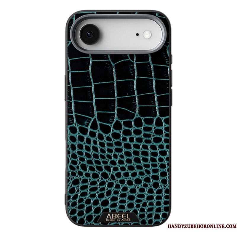 Hoesje Voor iPhone Air Magsafe-compatibel Met Krokodillenprint Abeel