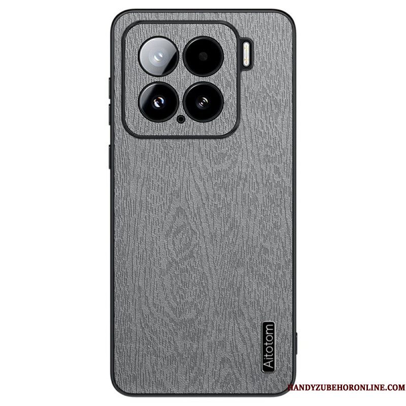 Hoesje Xiaomi 15 Houtnerf