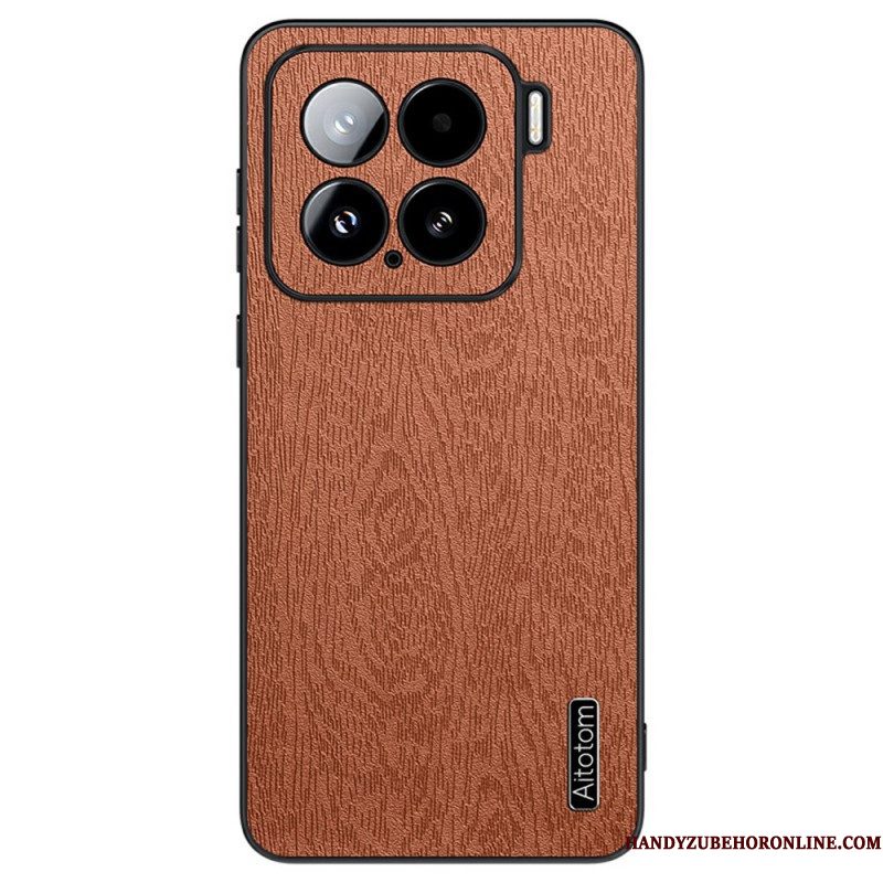 Hoesje Xiaomi 15 Houtnerf