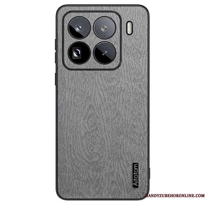 Hoesje Xiaomi 15 Pro Houtnerf Bescherming Hoesje