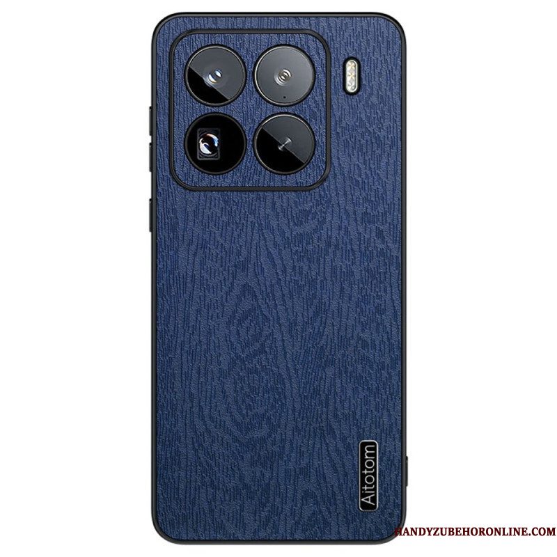 Hoesje Xiaomi 15 Pro Houtnerf Bescherming Hoesje