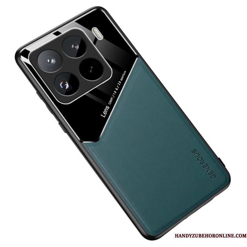 Hoesje Xiaomi 15 Pro Ultradun Imitatieleer Bescherming Hoesje