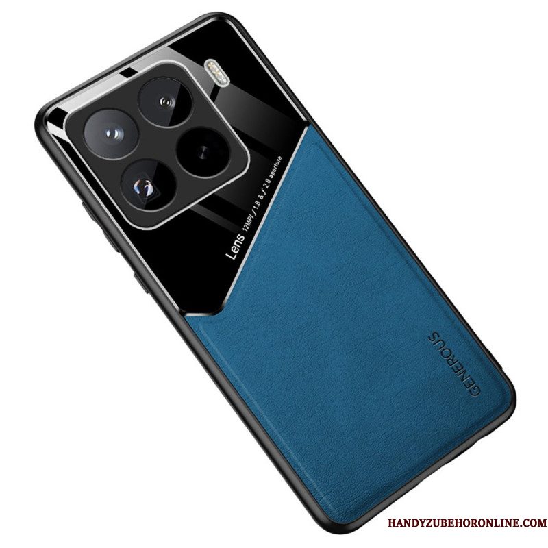 Hoesje Xiaomi 15 Pro Ultradun Imitatieleer Bescherming Hoesje