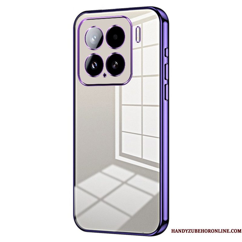 Hoesje Xiaomi 15 Randen In Metaalstijl Bescherming Hoesje