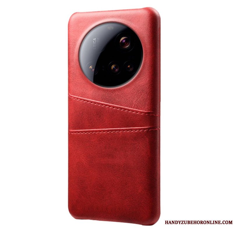 Hoesje Xiaomi 15 Ultra Dubbele Kaarthouder