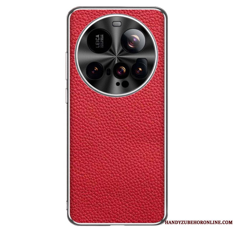 Hoesje Xiaomi 15 Ultra Echt Leer Bescherming Hoesje