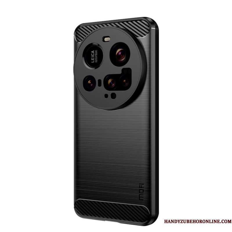 Hoesje Xiaomi 15 Ultra Geborsteld Koolstofvezel Bescherming Hoesje