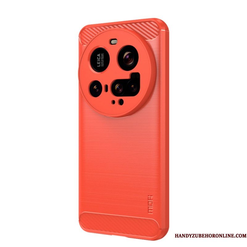 Hoesje Xiaomi 15 Ultra Geborsteld Koolstofvezel Bescherming Hoesje
