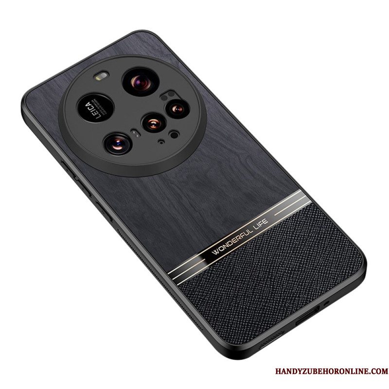 Hoesje Xiaomi 15 Ultra Houtstructuur