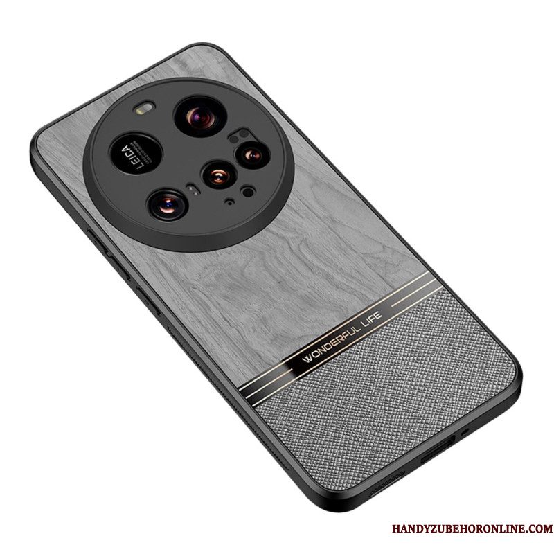Hoesje Xiaomi 15 Ultra Houtstructuur
