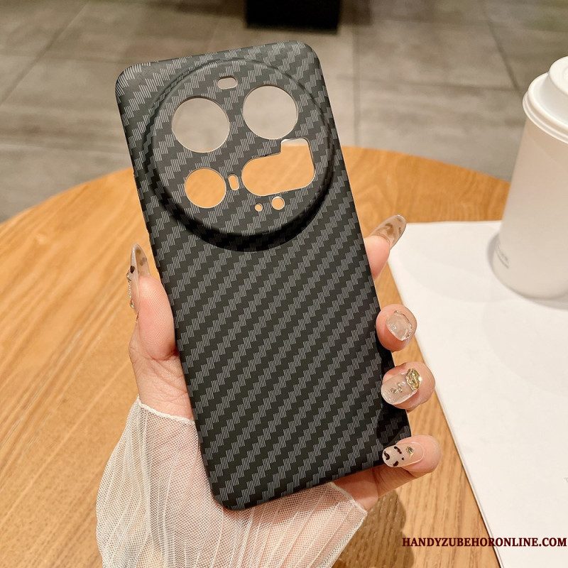 Hoesje Xiaomi 15 Ultra Koolstofvezeltextuur