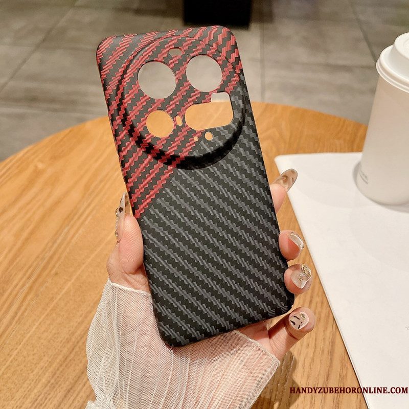Hoesje Xiaomi 15 Ultra Koolstofvezeltextuur
