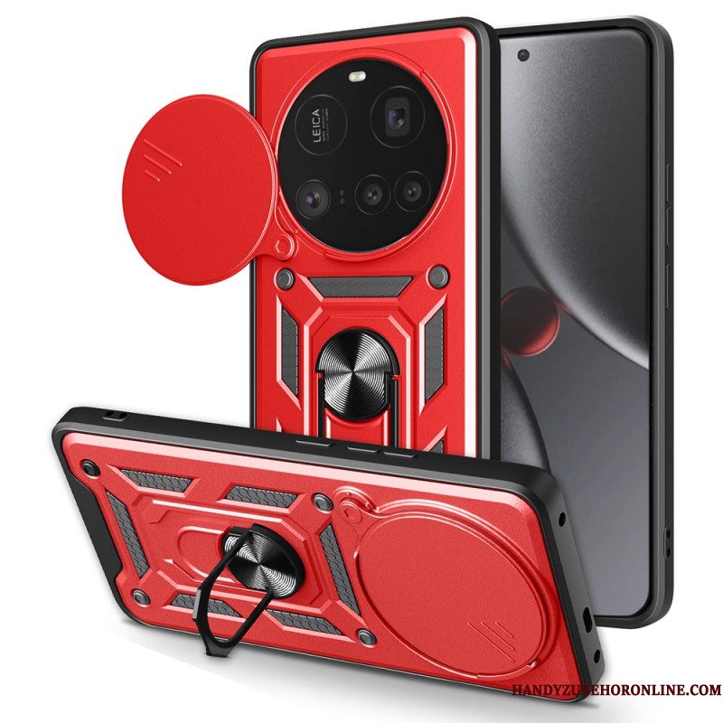 Hoesje Xiaomi 15 Ultra Schuifbare Cameracover En Standaard