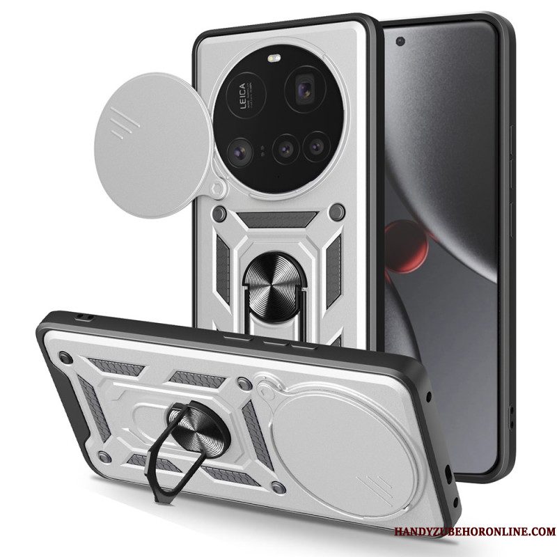 Hoesje Xiaomi 15 Ultra Schuifbare Cameracover En Standaard
