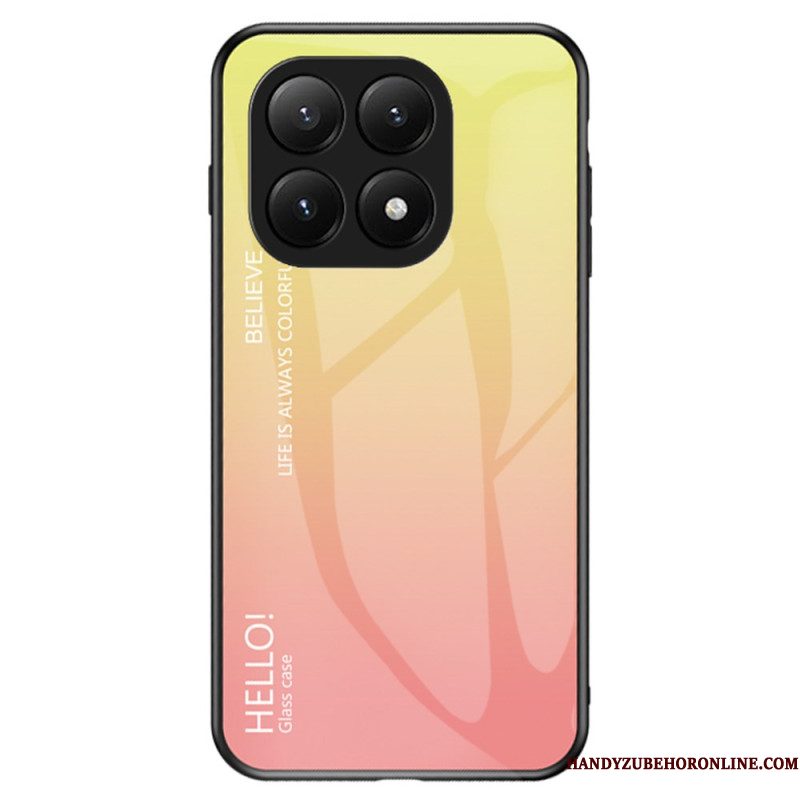 Hoesje Xiaomi 15t Gehard Glas Hallo Bescherming Hoesje