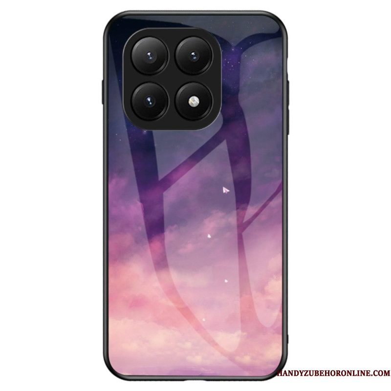 Hoesje Xiaomi 15t Hemelsblauw Gehard Glas