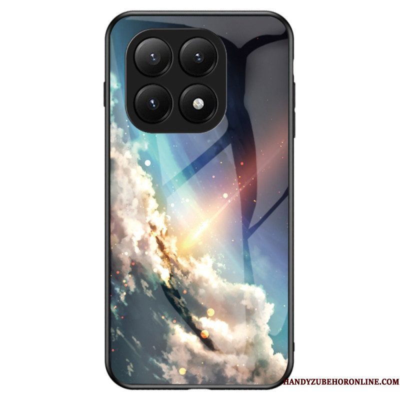 Hoesje Xiaomi 15t Hemelsblauw Gehard Glas