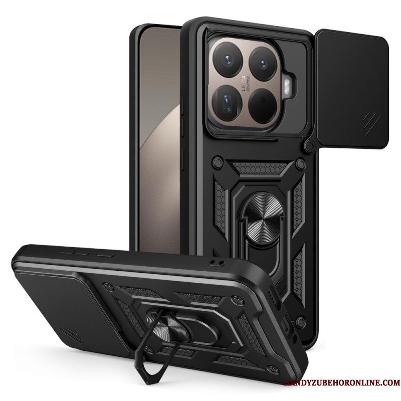 Hoesje Xiaomi 15t Pro Schuifbare Cameracover En Standaard