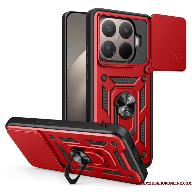Hoesje Xiaomi 15t Pro Schuifbare Cameracover En Standaard