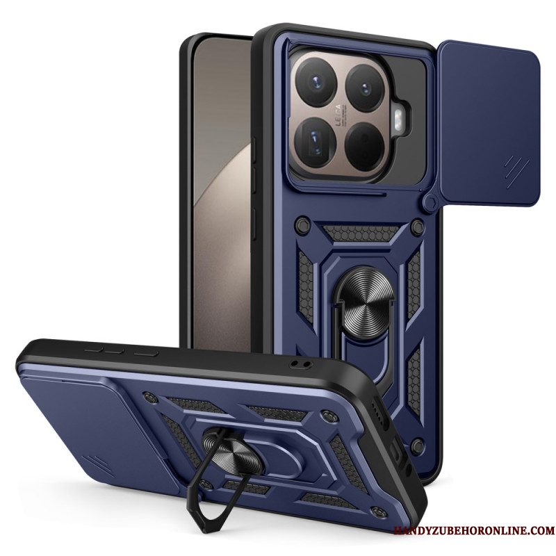 Hoesje Xiaomi 15t Pro Schuifbare Cameracover En Standaard