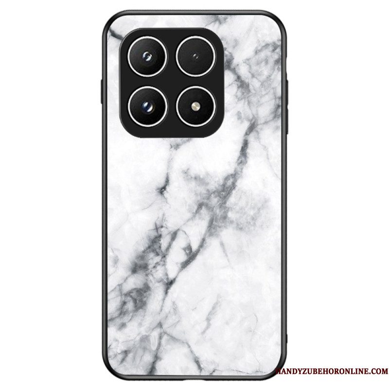 Hoesje Xiaomi 17 Gehard Glas Met Marmerpatroon