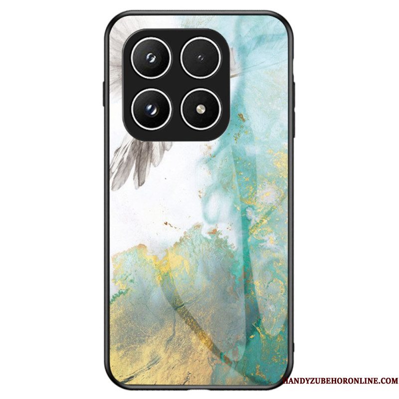Hoesje Xiaomi 17 Gehard Glas Met Marmerpatroon