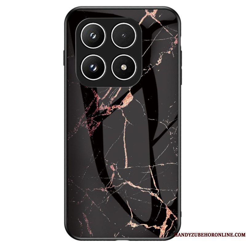 Hoesje Xiaomi 17 Gehard Glas Met Marmerpatroon