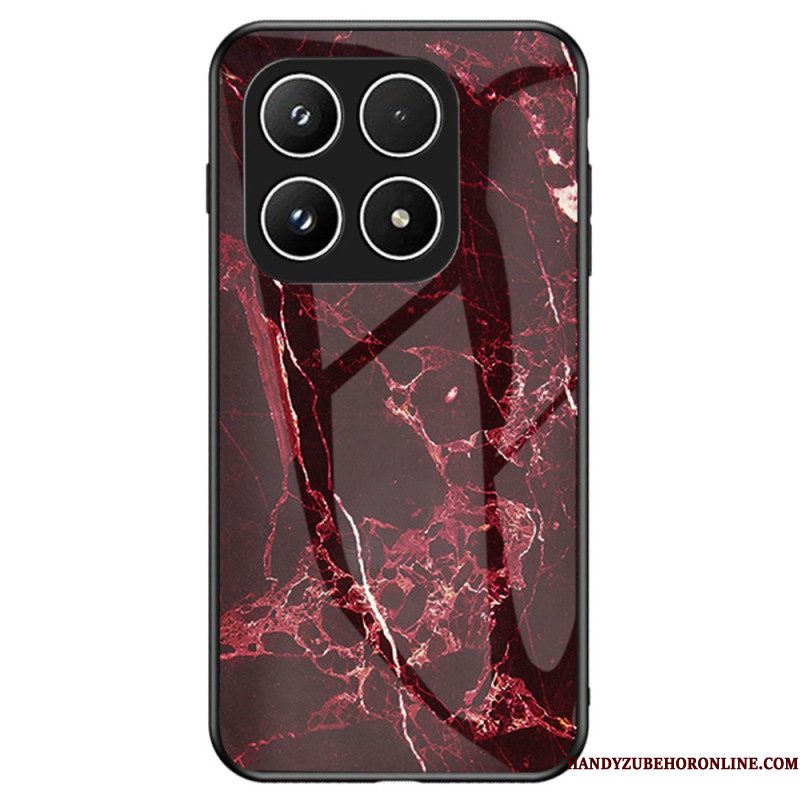 Hoesje Xiaomi 17 Gehard Glas Met Marmerpatroon