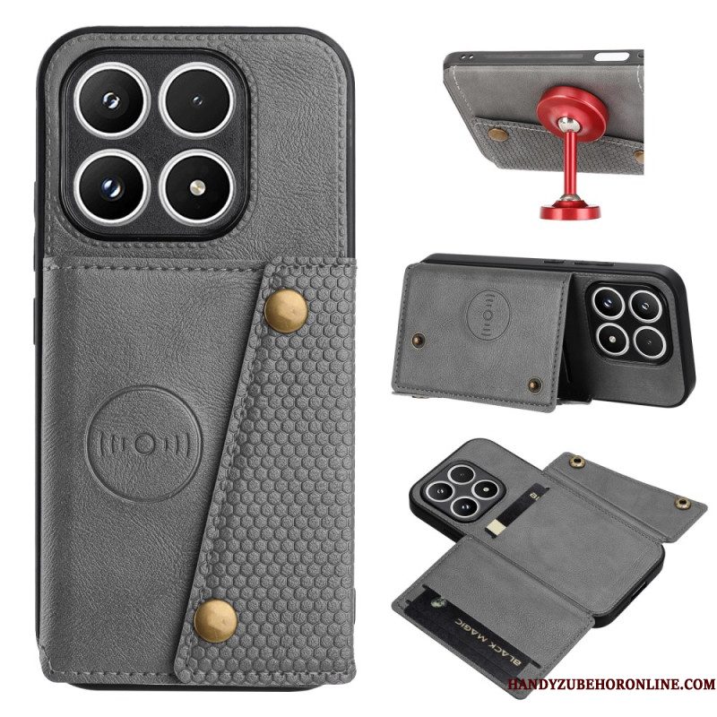 Hoesje Xiaomi 17 Kaarthouder En Standaard