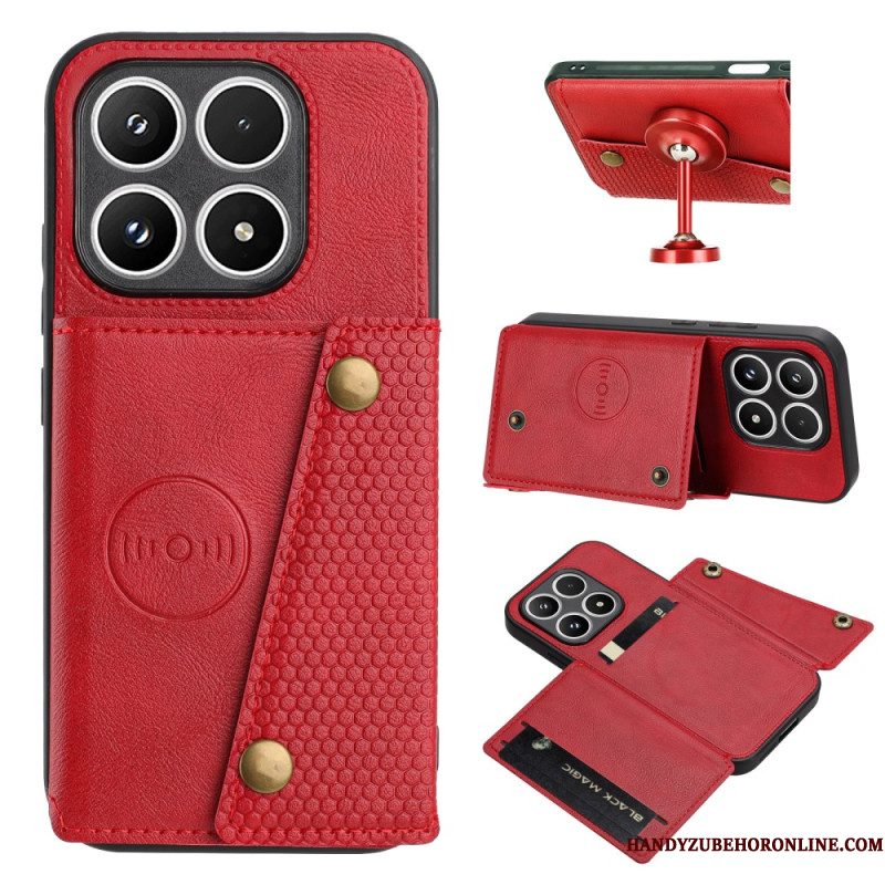 Hoesje Xiaomi 17 Kaarthouder En Standaard