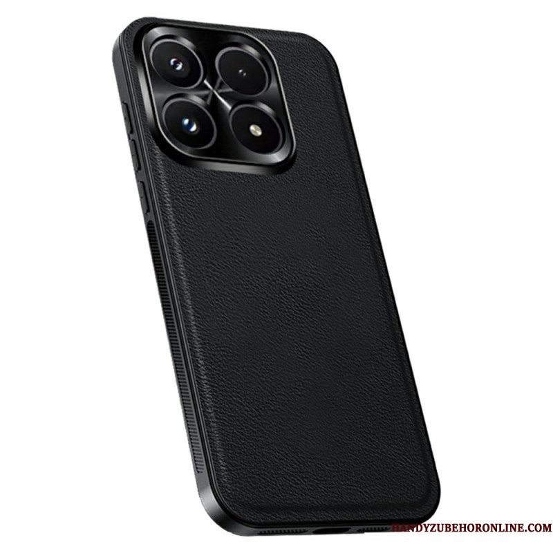 Hoesje Xiaomi 17 Lederlook Bescherming Hoesje