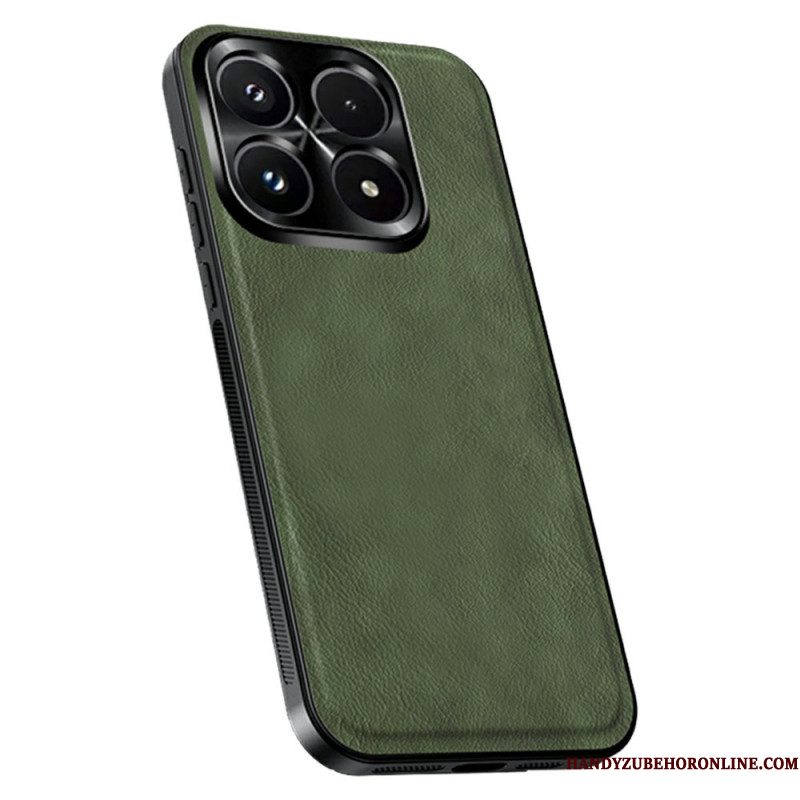 Hoesje Xiaomi 17 Lederlook Bescherming Hoesje